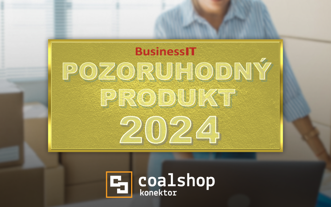 Coalshop konektor pozoruhodným IT produktem roku 2024! Efektivně propojí váš sklad a online prodej.