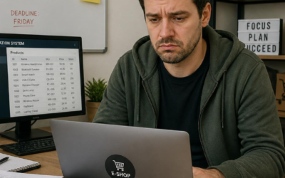 7 signálů, že váš e-shop přerostl ruční práci a začíná brzdit firmu